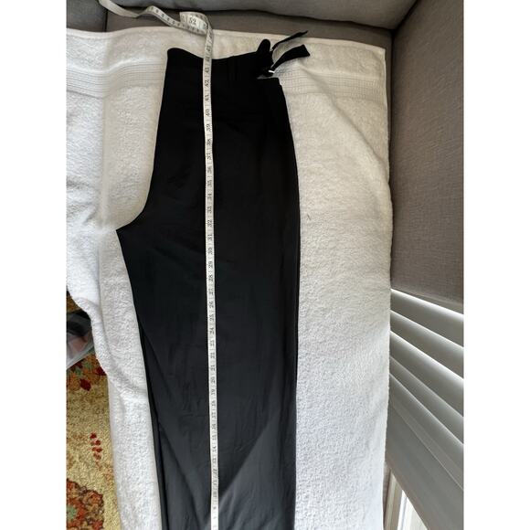 ALO Yoga Mid-Rise Showdown Trouser Pants Side Buckle Black 158$ Womens M /L - Picture 9 of 13